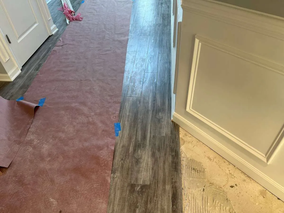 Completed marble shower restoration in Oak Ridge